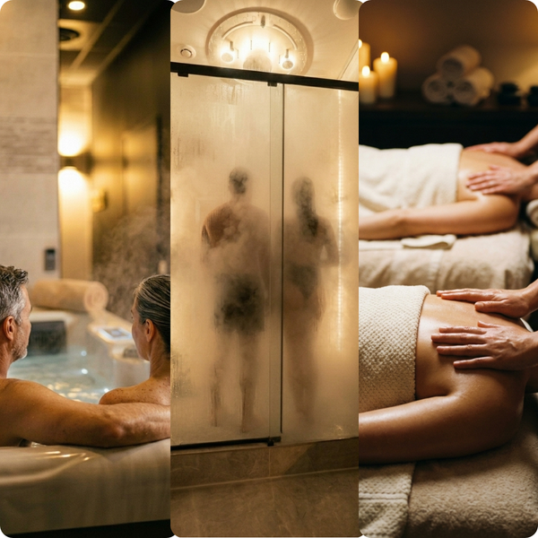 Spa privatif + douche + massage duo