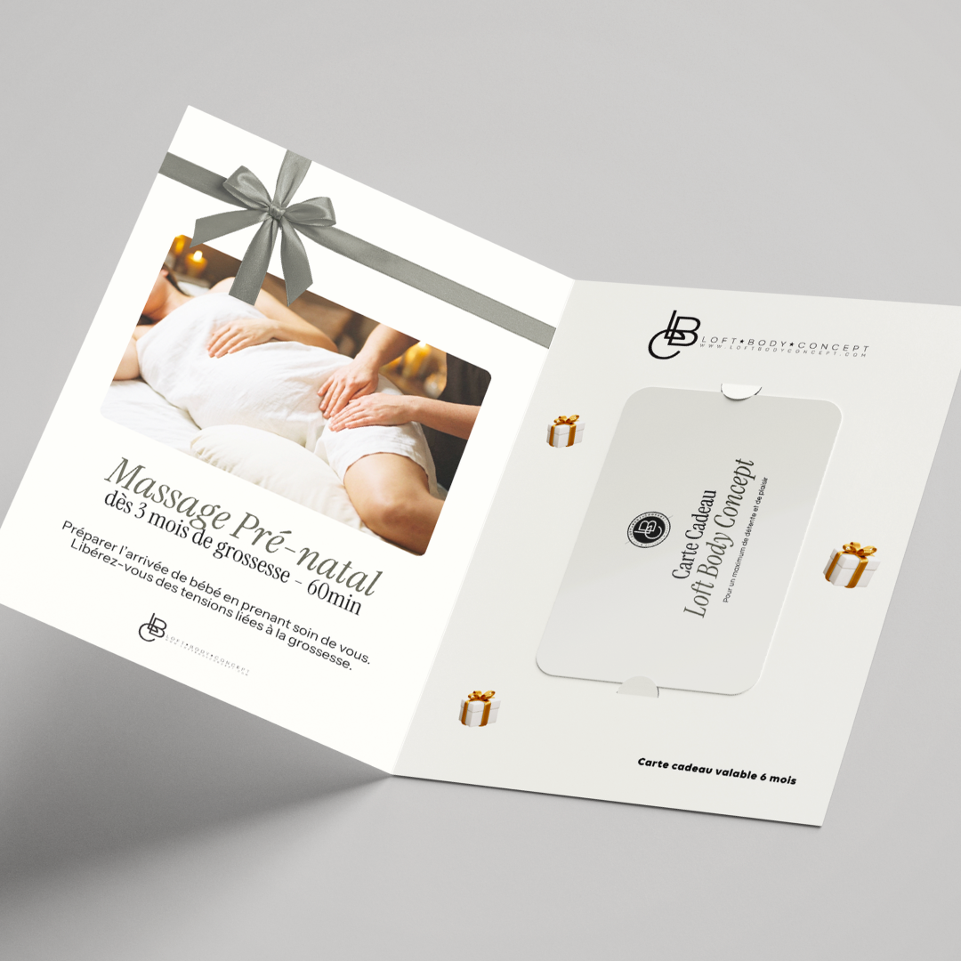 Bon Cadeau - Massage Femme Enceinte