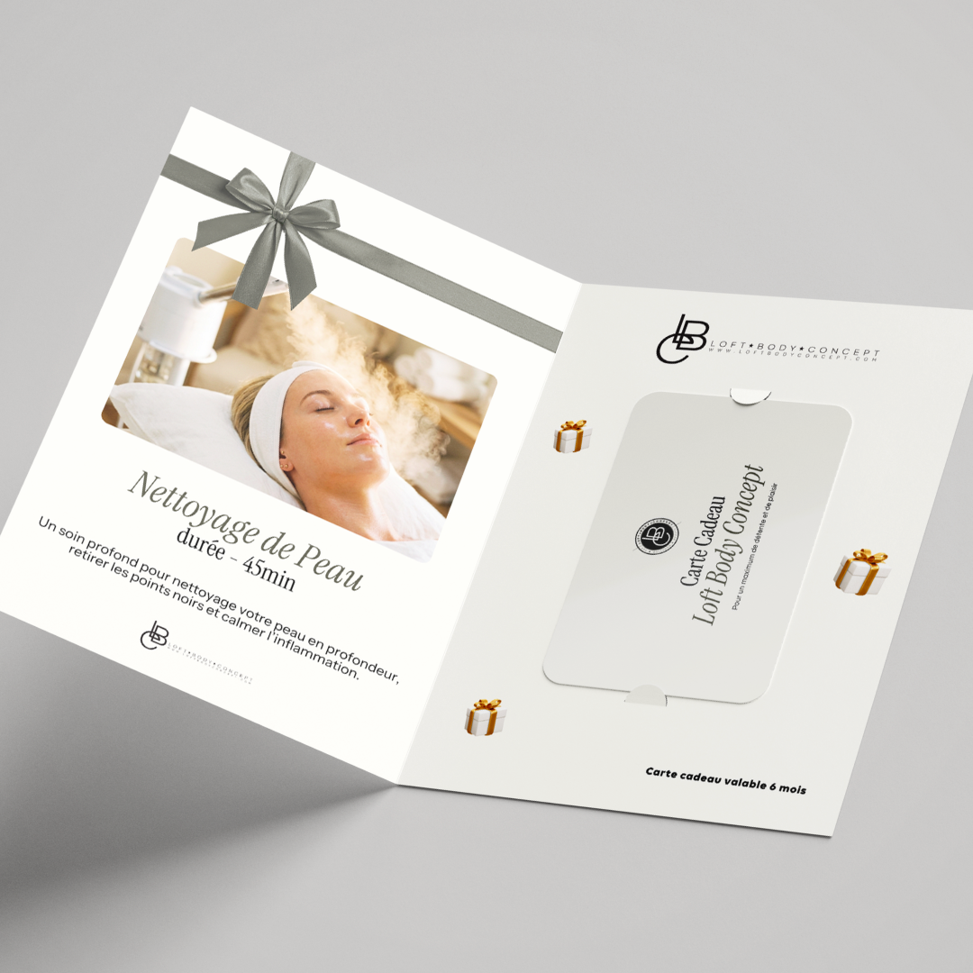 Bon Cadeau - Soin Nettoyage de Peau